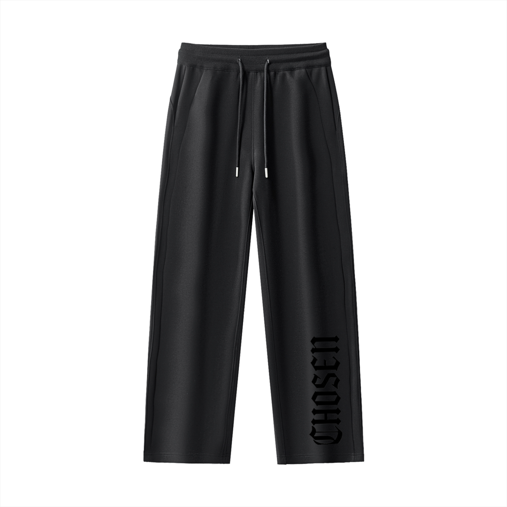 Essential Drawstring Straight-Leg Sweatpants