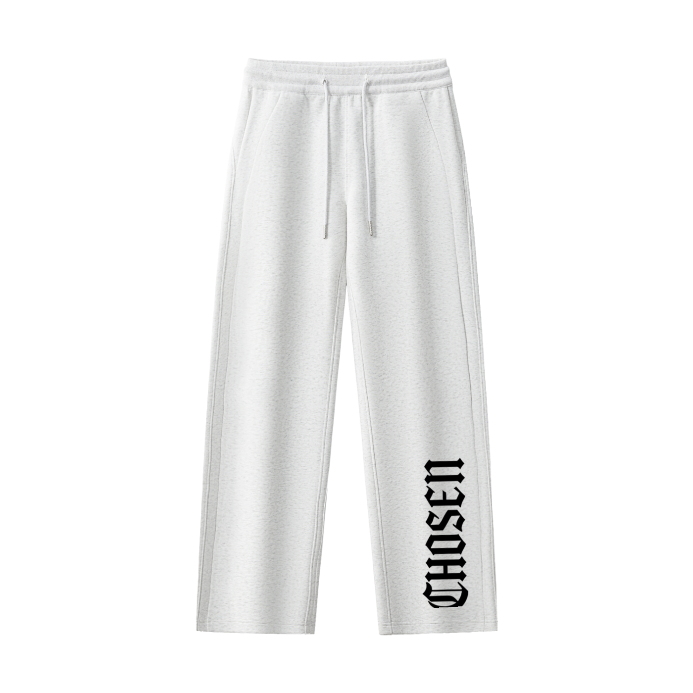 Essential Drawstring Straight-Leg Sweatpants